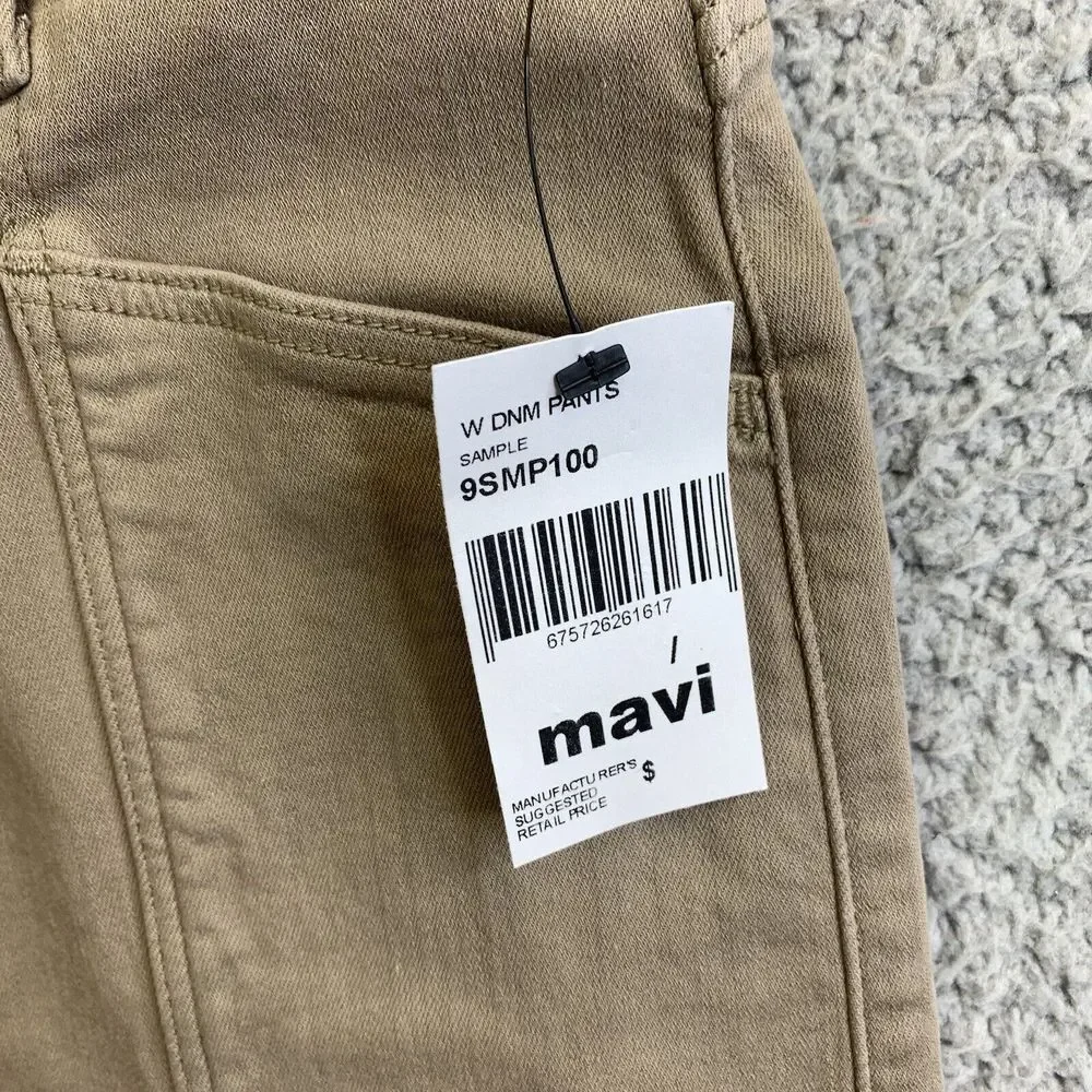 Mavi Cargo Pants Womens 27/27 Beige Khaki Sahara High Rise‎ Stretch NWT